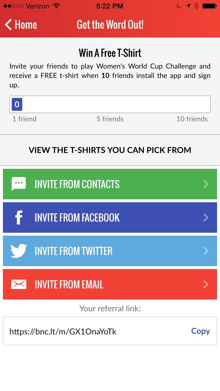 Facebook Referral Links
